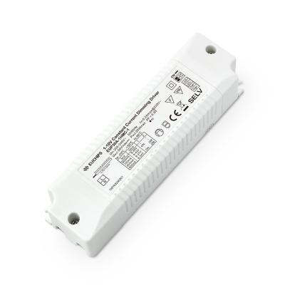 China Ce Original Water Proof 220-240V 9-45V 20W Plastic Constant Current Led Dimming Driver for sale