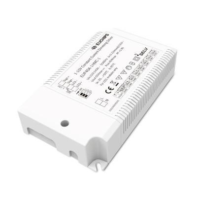 China CE Certificate Plastic Dimmable 0/1-10v 40w Constant Current Led Driver With Safety Isolation for sale