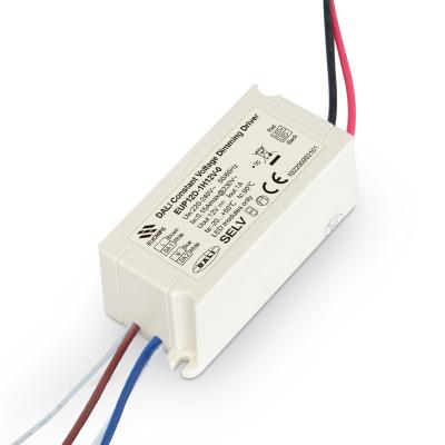 China Communication Plastic Duplex Dali Dimmable Led Driver Constant Voltage With Independent Address for sale