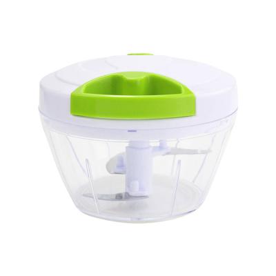 China Viable Cheap Kitchenware Hand Pull Manual Blender Fruit Vegetable Meat Garlic Blender Baby Food Grinder for sale