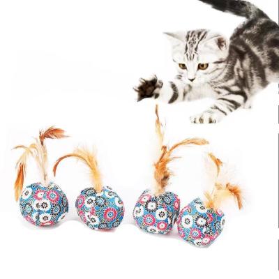 China Custom Pet Viable Toy Interactive Cat Balls for sale