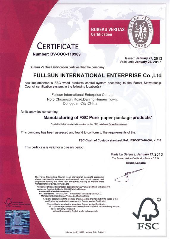 FSC - Fullsun International Enterprise Co.,Ltd