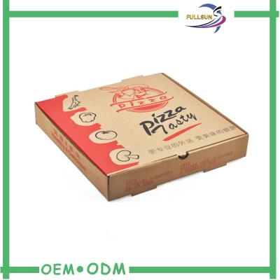 China Mini cajas de papel acanaladas de encargo para el embalaje del cartón/de la pizza en venta