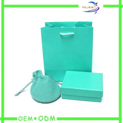 China High Grade Personalized Jewelry Box Luxury Blue Small Gift Boxes For Jewelry for sale