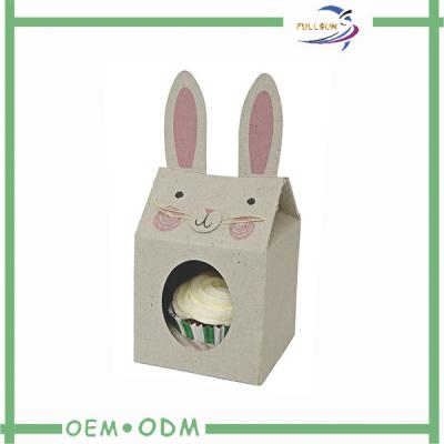 China Paper Folding favor boxes wedding , Gift Candy Box in Rabbit Shape for sale