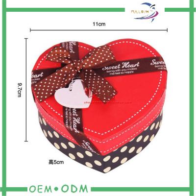 China Heart Shape Chocolate Gift Boxes , unique wedding gift box packaging for sale