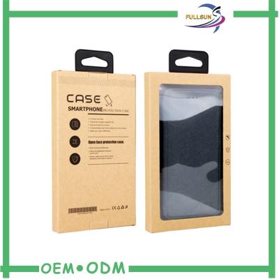 China Iphone 7 / 6s Case Mobile Phone Packaging Box with Hot Stamping Logo FSC for sale