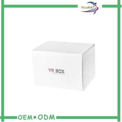 China Matt Lamination Mobile Phone Packaging Box / Vr Box Packaging With Logo Printing for sale