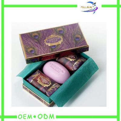 China Personalized custom soap packaging Box With Cover Plastic Tray for sale