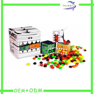 China Custom Candy Boxes Grey Chip Cardboard Cute Shape OEM / ODM Accept for sale