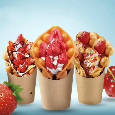 China B644 Small MOQ Recyclable Plain Wrapping Waffles Hot Custom Printing Wholesale From China for sale