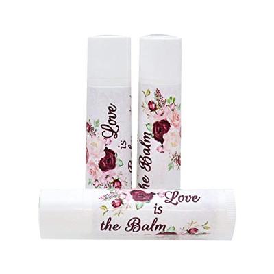 China Custimized Tube Preroll Sticker Waterproof Lip Balm Brands Custom Made for sale