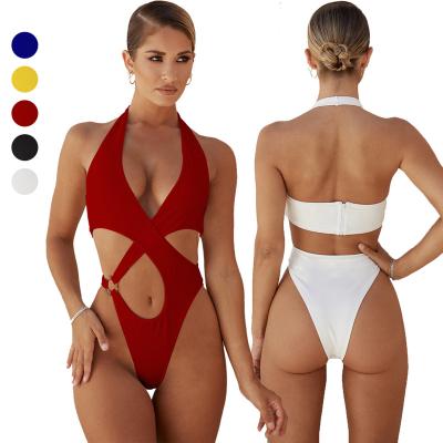 China Plus Size Logo Swimwear Beachwear Custom Made 2023 High Waisted Fitness Swimwear Womens Luxury Sexy Fitness Swimsuits for sale