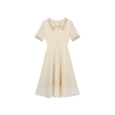 China Breathable China Manufacturer Dress Summer Fashion Casual Lace Dress Mid Length Women Dress for sale