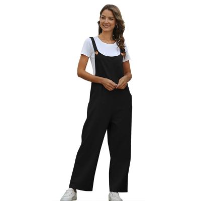 China Casual loose one piece jumpsuit 10706-SC62 with garbage button for women sehe fashion for sale