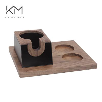 China High quality 58mm high quality 58mm volume coffee tamper sales atmosphere design top sales single wooden coffee tamper stand for sale