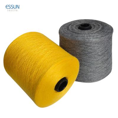 China Wholesale Dyed Viscous Nylon Sweater Yarn Nm32 Nm44 Nm48 Polyester Pbt Anti-pilling Core Spun Yarn 12gg 10gg for sale