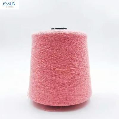 China TWISTED TISSUE 2021 SUMMER SPRING KNITTING YARN Nm9 90% Spun Filament 10%Acrylic Nylon Twisted TT Canvas Like Yarn for sale