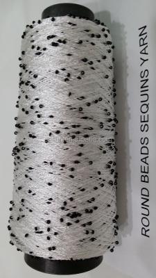 China Anti-pilling ROUND BEADS CHAMP YARN SEQUINS CHAMP KNITTING YARN for sale