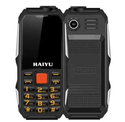 China Dual SIM Card Cheapest Rugged Mobile Phone H1 4800 mah 1.8 inch large keypad dual sim card for sale