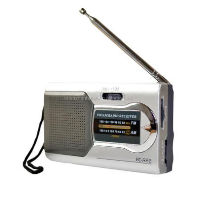 China AM/FM PORTABLE High Performance Radio Receiver Because-R 10PM 530 - 1600KHz FM 88-108MHz Portable Mini Speaker Pocket Radio for sale