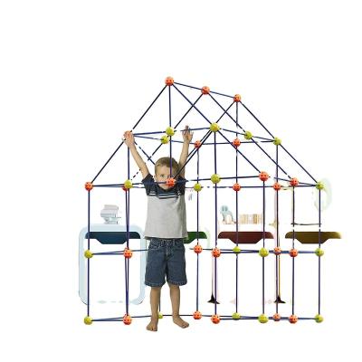 China Safe Construction Toy High Quality Cheap Price Housing Block Selfassemble Toy Children Tent Ball Building Block for sale