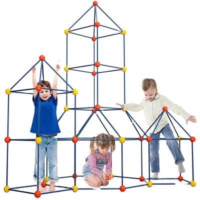 China Toy High Quality Good Price House Building Blocks Engineering Model Brick Set Tent Solid Ball Building Block for sale