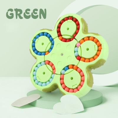 China 2022 Latest Worry Relife Amazon Children's Intelligence Development Fingertip Puzzle Toy Stirred Toy Double Sided Magical Rotation for sale