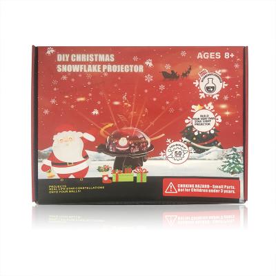 China DIY Toy Set Christmas Lights Falling Led Snow Scene Night Sequin Light High Quality Cheap Price Educational Snow for sale