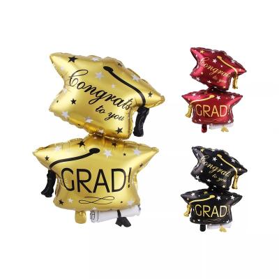 China 2022 Promotional Toy Graduation Party Supplies Balloons Decorations Congratulations Graduate Balloons Congratulation Graduation Foil Balloons for sale