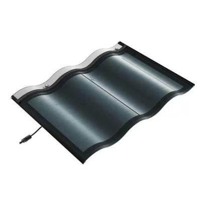 China Easy Installation Solar Tile Roof Rack 30w Solar Tiles With Cheap Price 125mmx125mm for sale