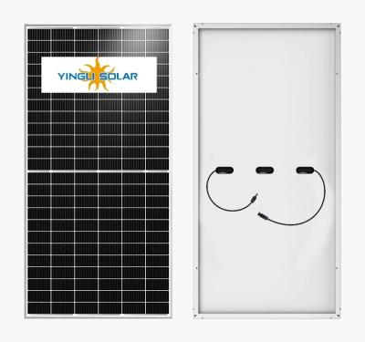 China 550W 560W 570W Yingli solar panels price with high quality for commercial mono crystalline solar module 182mmx182mm for sale