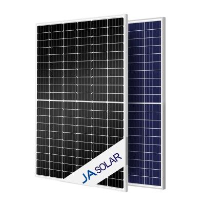 China MBB solar panels 500w 550w Ja half cells trina solar module 435-455w solar energy products for home and industry 166mmx166mm for sale