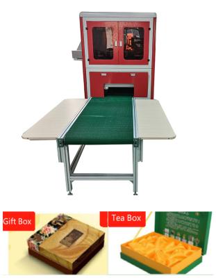 China Food Packaging Sealer Erector Cover Bottom Folding Liner Machine For Cardboard Box Making for sale