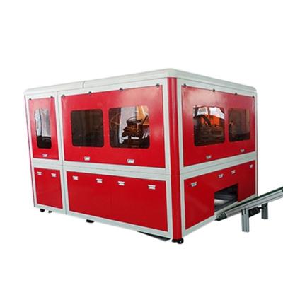 China Full Automatic Luxury Food Commodity Packing Box Sealing Case Erector Making Machine for sale