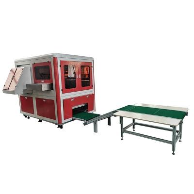 China Automatic Hard Food Cardboard Tray Production Line Machine For Products Crate Packing for sale