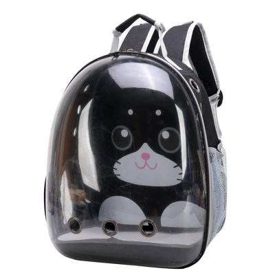 China Cheap Portable Space Stored Cat Carrier Backpack With Vent Space Capsule Pet Carrier Bag for sale