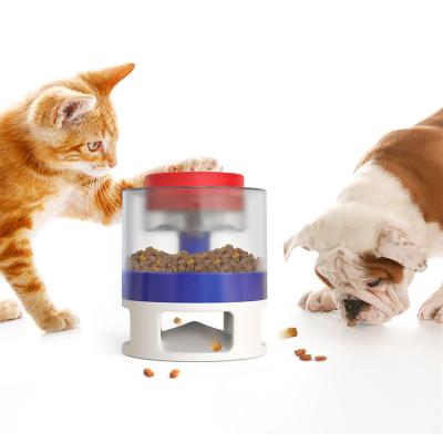 China Automatic Cat and Dog Squeezing Slow Training Puzzle Food Bowl Toys Pet Driver Type Automatic for sale