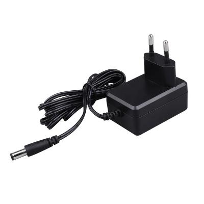 China ABS+PC factory cctv light battery 6v 9V 22v 24v dc eu plug 6a 8 amp 450ma dc eu plug custom charger and adapter with right angle dc pl for sale