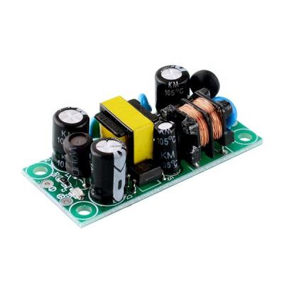 China 5V 12V 5W 12W PCB Open Frame Board Customized Power Supply W& T-OP05W050100 for sale