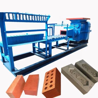 China Affordable Mini Brick Production Line Fired Soil Clay Mud Logo Brick Making Machine Price for sale