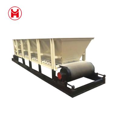 China Raw Material Feeding Machine Quantitative Yuanhang Clay Fired Brick Steel Board Chain Plate Box Feeder Price for sale