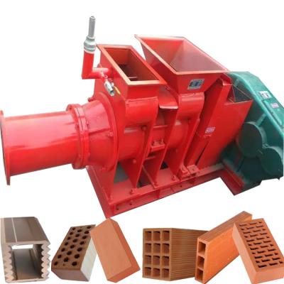 China Building Material Stores Hollow Earth Automatic Mud Bricks Extruder Vacuum Price Ceramic Red Clay Brick Block Making Machine for sale