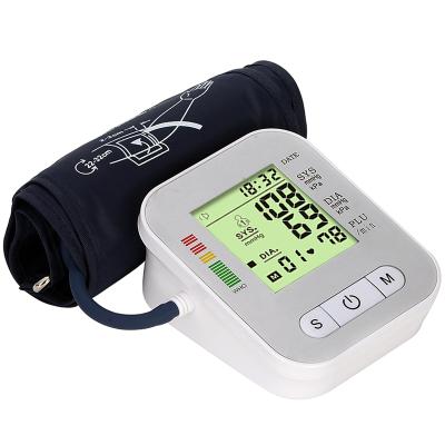 China Medicina de tensiometro Arm Blood Pressure Monitor Full Automatic Digital Electronic Sphygmomanometer Blood Pressure Monitor One-Button Digital Blood Pressure Monitors for sale