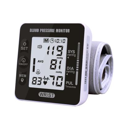 China Wholesale Plastic Best Selling Smart Blood Pressure Machine Professional Wrist Tensiometros Digit Boiling Point Monitor for sale