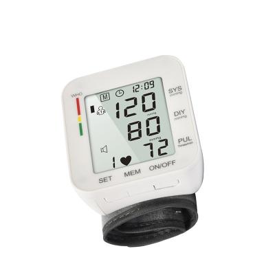 China Plastic Other Hot Direct Factory Household Medical Devices Mini Push Wrist Blood Pressure Monitor Favor Price for sale