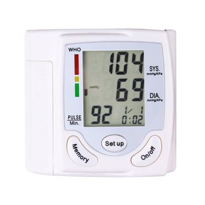 China Hot-selling Home and Hospital Plastic Sphygmomanometer Easy Using Digit Blood Pressure Meter for sale