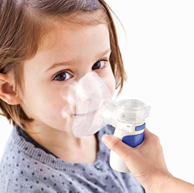 China For commercial & Home Use CE Approved Medical Refillable Atomizer Mini Nebulizador Ultrasonic Mesh Portable Handheld Nebulizer For Baby for sale