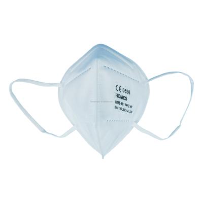 China Wholesale High Quality Disposable Protective Face Mask Fabric+Melt-blown Nonwoven Fabric 5 Type Layer KN95 FFP2 Filter Mask Disposable Nonwoven Earloop Face Mask for sale