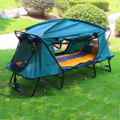 China Oxford Cloth Outdoor Single Double-Layer Outdoor Thickened Outdoor Rain Stormproof Double Type Camping Tent Double Layer Fishing Tent for sale